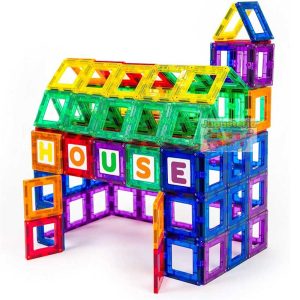 MAGNÉTICOS BLOQUES ( ABC Y NÚMEROS) 72 piezas