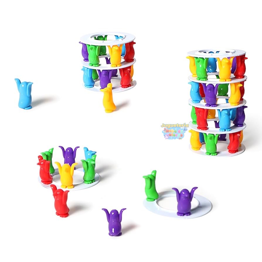 JUEGO DE EQUILIBRIO PINGÜINOS - TOWER COLLAPSE - Imagen 3