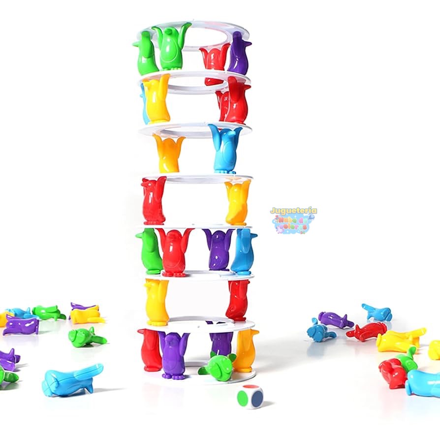 JUEGO DE EQUILIBRIO PINGÜINOS - TOWER COLLAPSE - Imagen 2