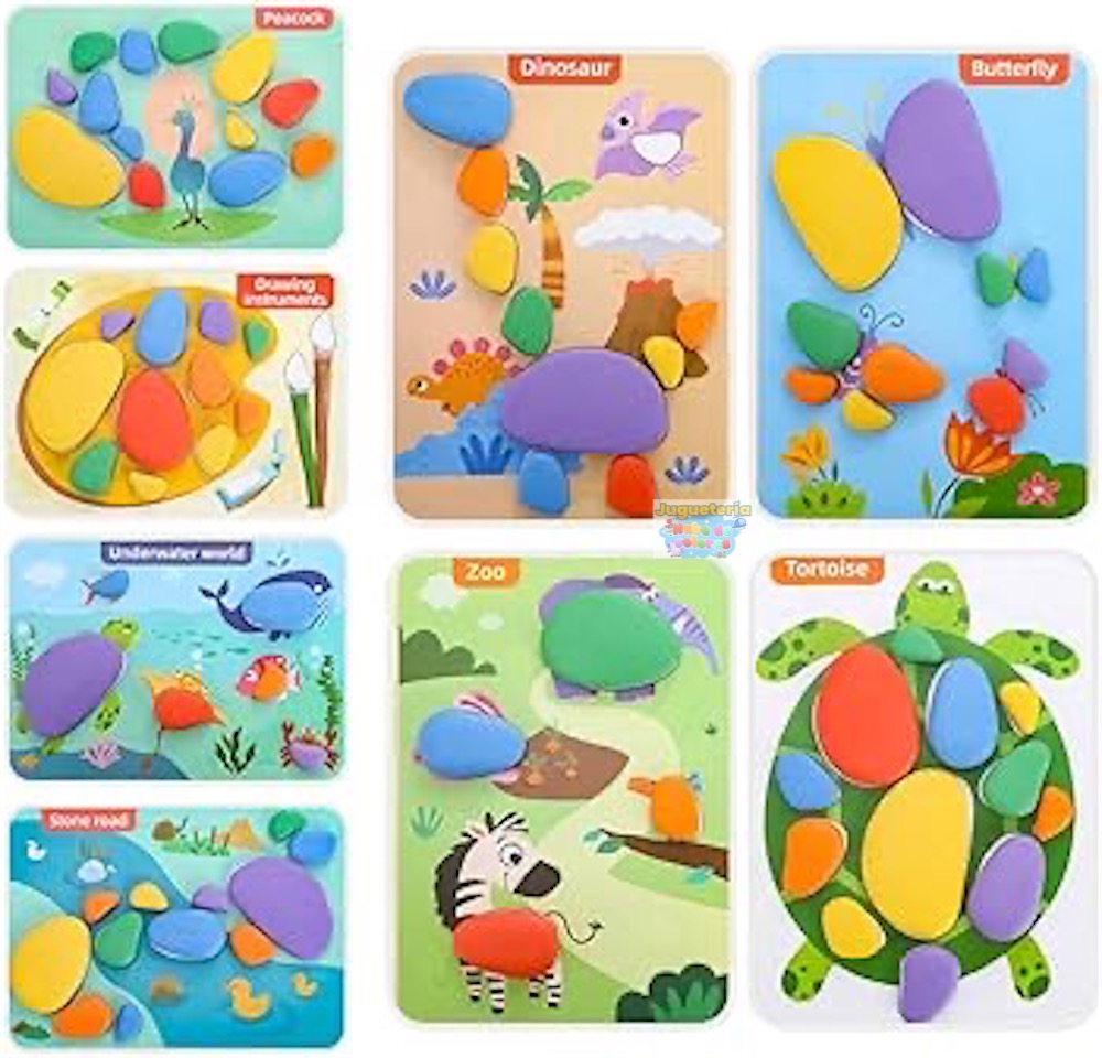 JUEGO DE PATRONES CON PIEDRAS - Imagen 2