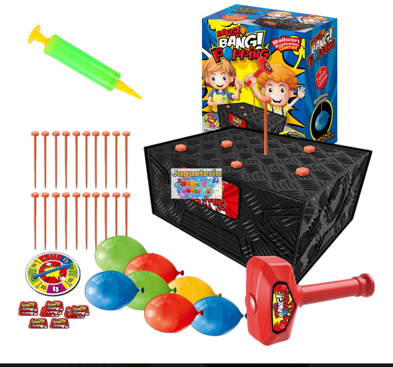 JUEGO DE NO CLAVAR GLOBOS - Imagen 2