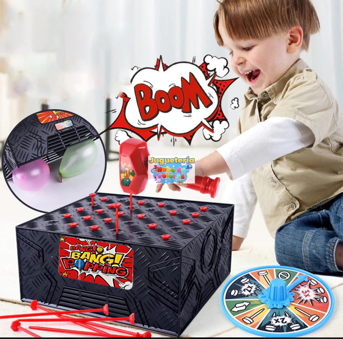 JUEGO DE NO CLAVAR GLOBOS - Imagen 5