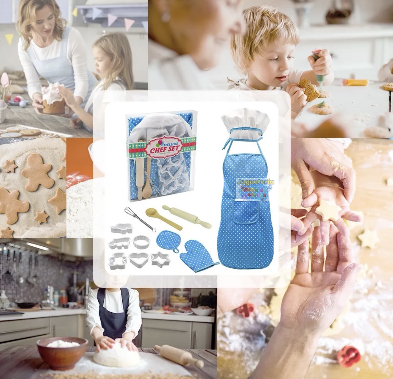 SET DE COCINA Y REPOSTERÍA - JUEGO DE ROLES - Imagen 6
