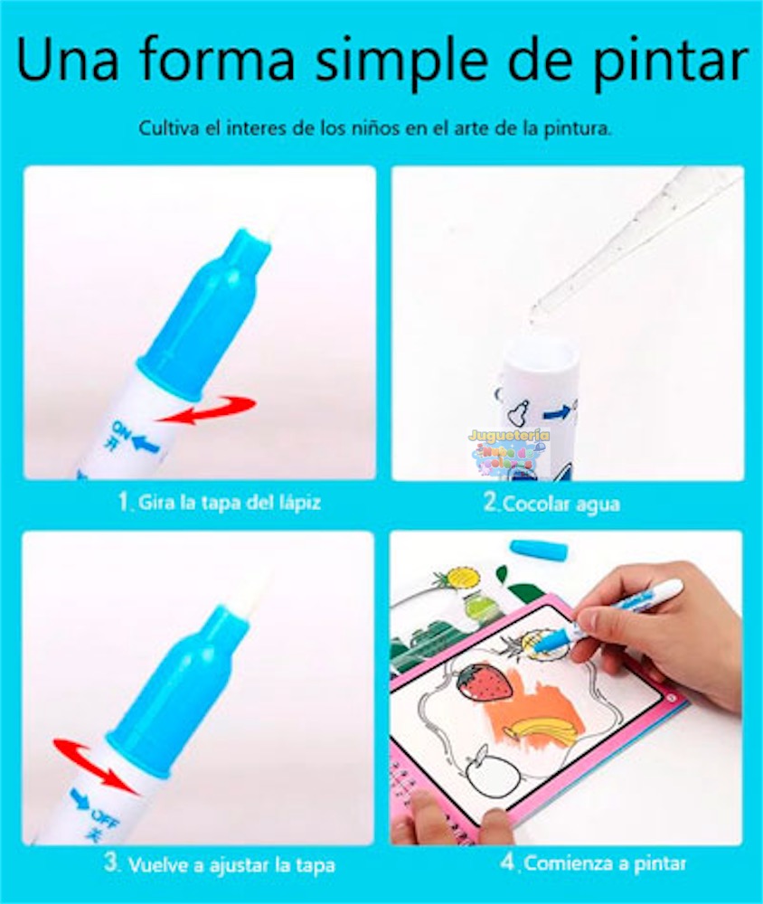 LIBRO PINTAR CON AGUA - Imagen 2