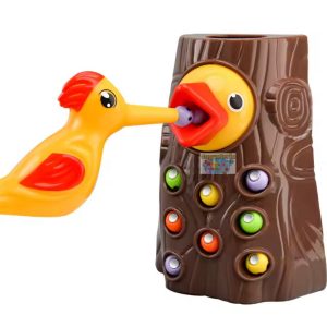 PÁJARO CARPINTERO MAGNÉTICO - JUEGO MONTESSORI