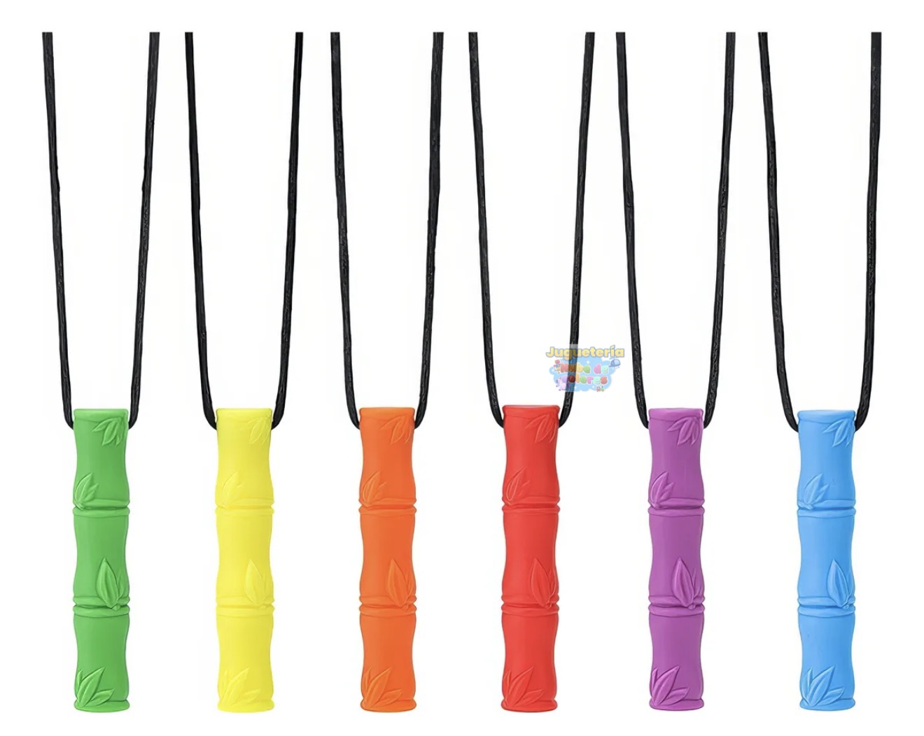 MORDEDOR SENSORIAL TUBULAR BAMBÚ