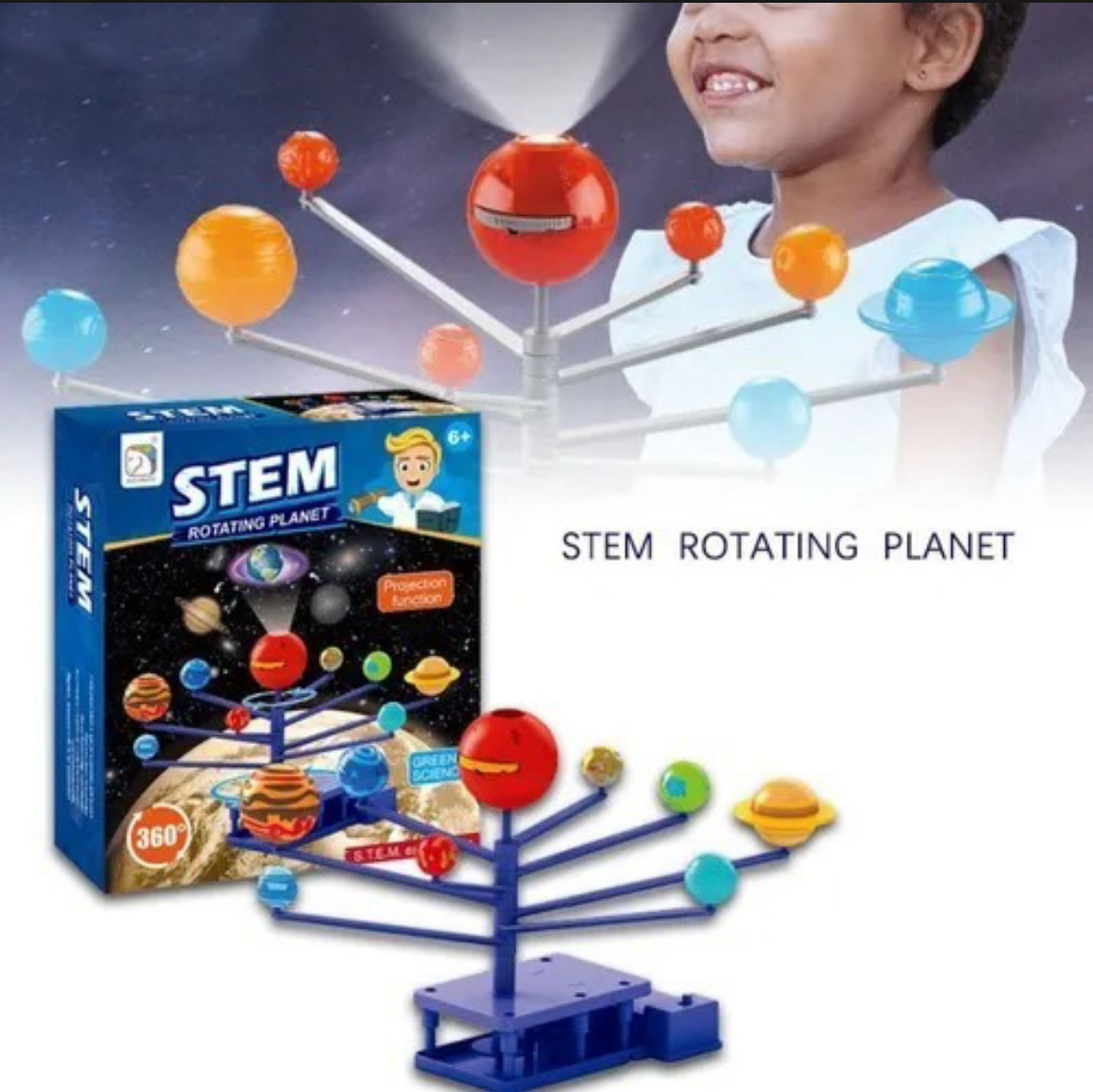 SISTEMA SOLAR CON PROYECTOR 360• - Imagen 5