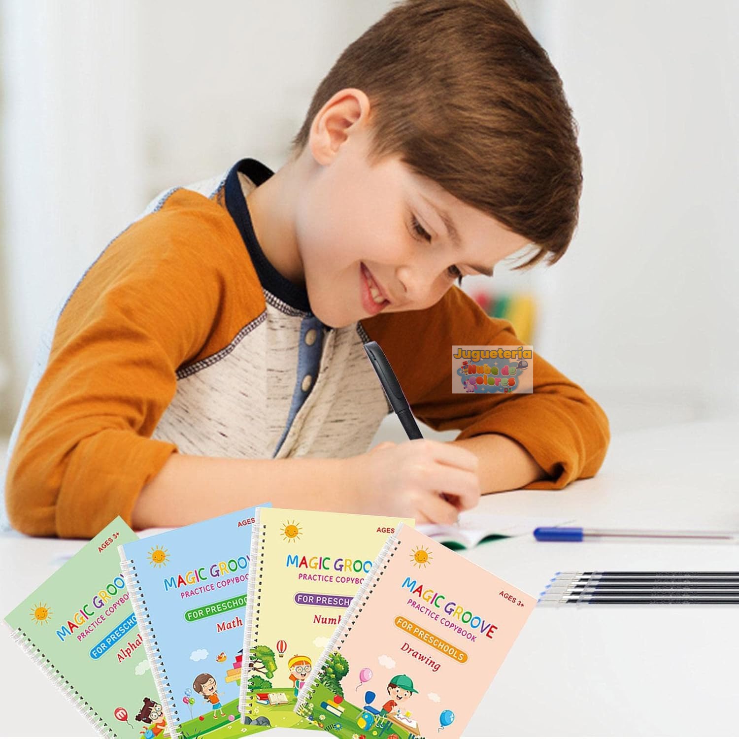 PACK DE 4 LIBROS MÁGICOS - Caligrafía - Imagen 7