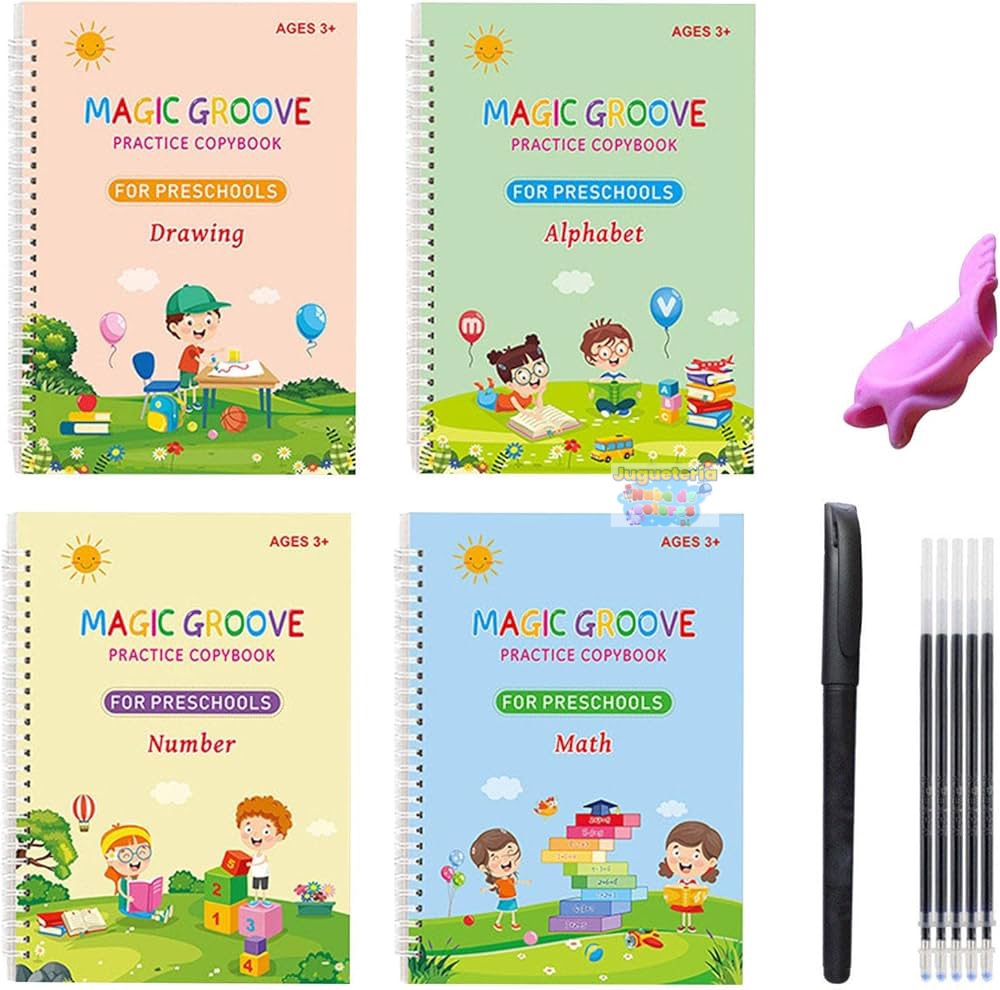 PACK DE 4 LIBROS MÁGICOS - Caligrafía - Imagen 6