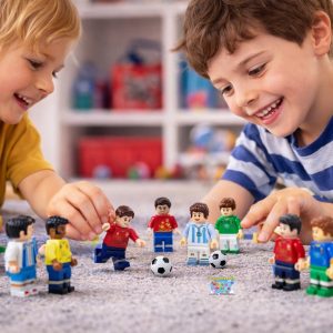 SET DE 6 FIGURITAS LEGO FUTBOL