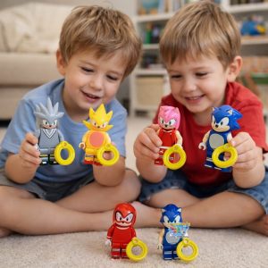 SET DE 6 FIGURITAS LEGO SONIC
