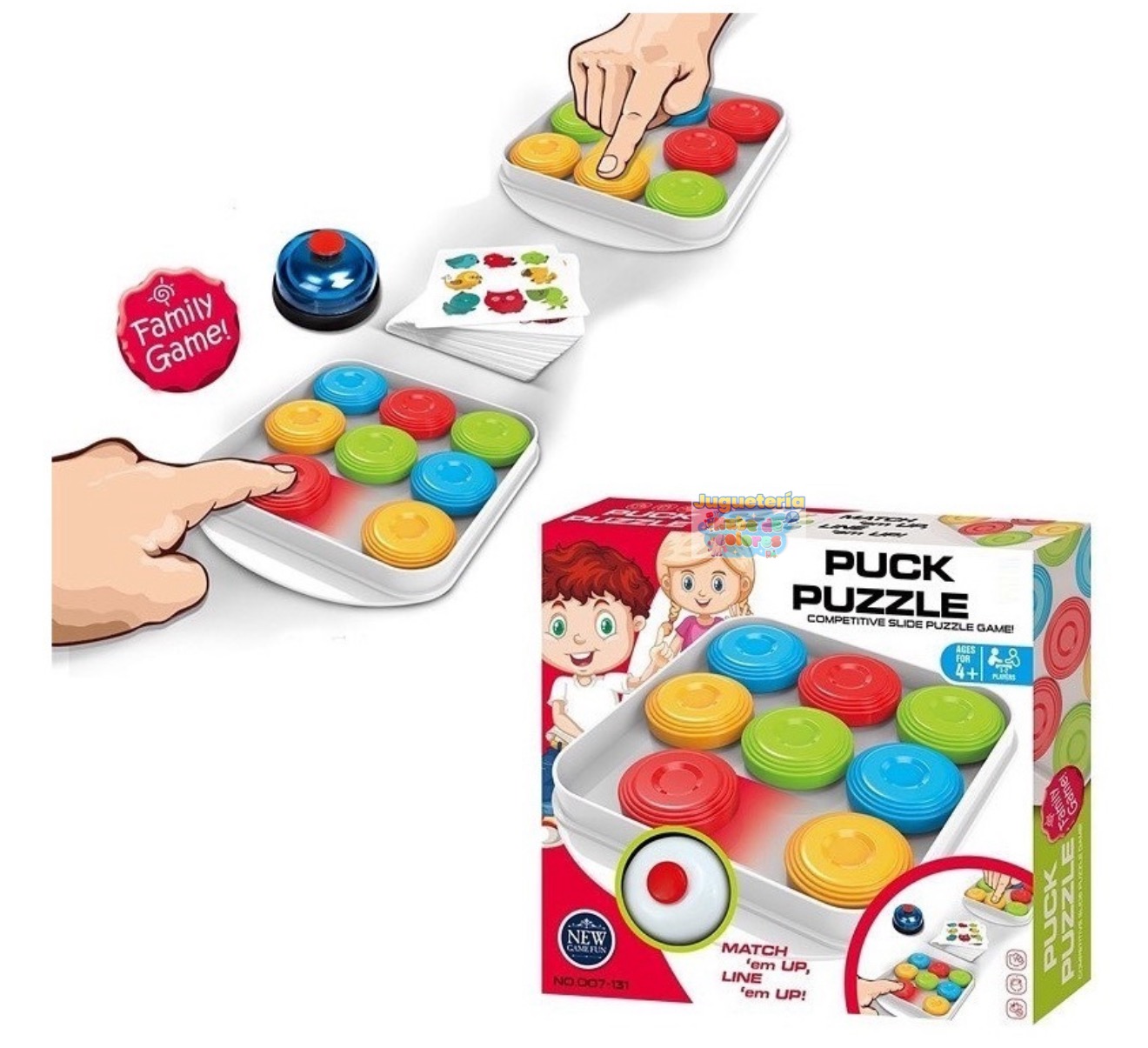 PUCK PUZZLE - COORDINACIÓN / AGILIDAD / RAPIDEZ - Imagen 3