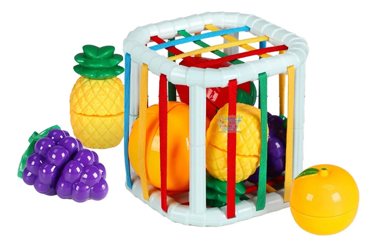 CUBO ENCAJES ELÁSTICOS - CLASIFICACIÓN Y CORTAR FRUTA - Imagen 5
