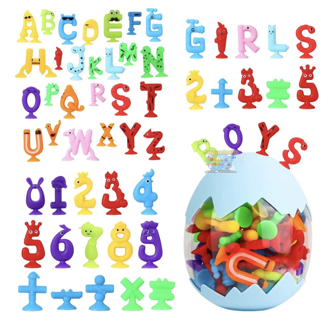 VENTOSAS ABC Y NÚMEROS