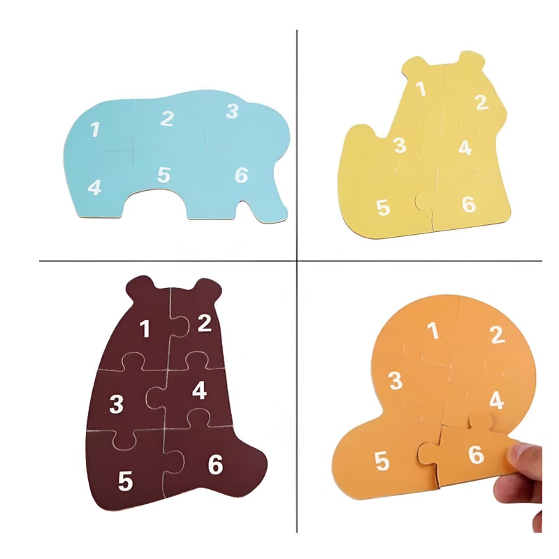 PUZZLE 6 PIEZAS MUNDO MARINO - Imagen 2