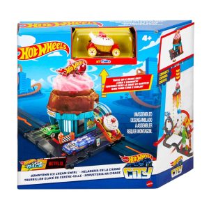 PISTA HOTWHEELS CITY LANZADORA