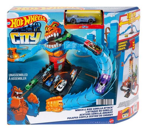 PISTA GORILA GIGANTE HOTWHEELS