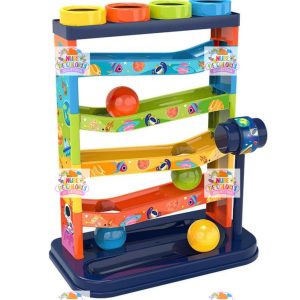 JUEGO POUND & BALL - TORRE DE LABERINTO PELOTAS