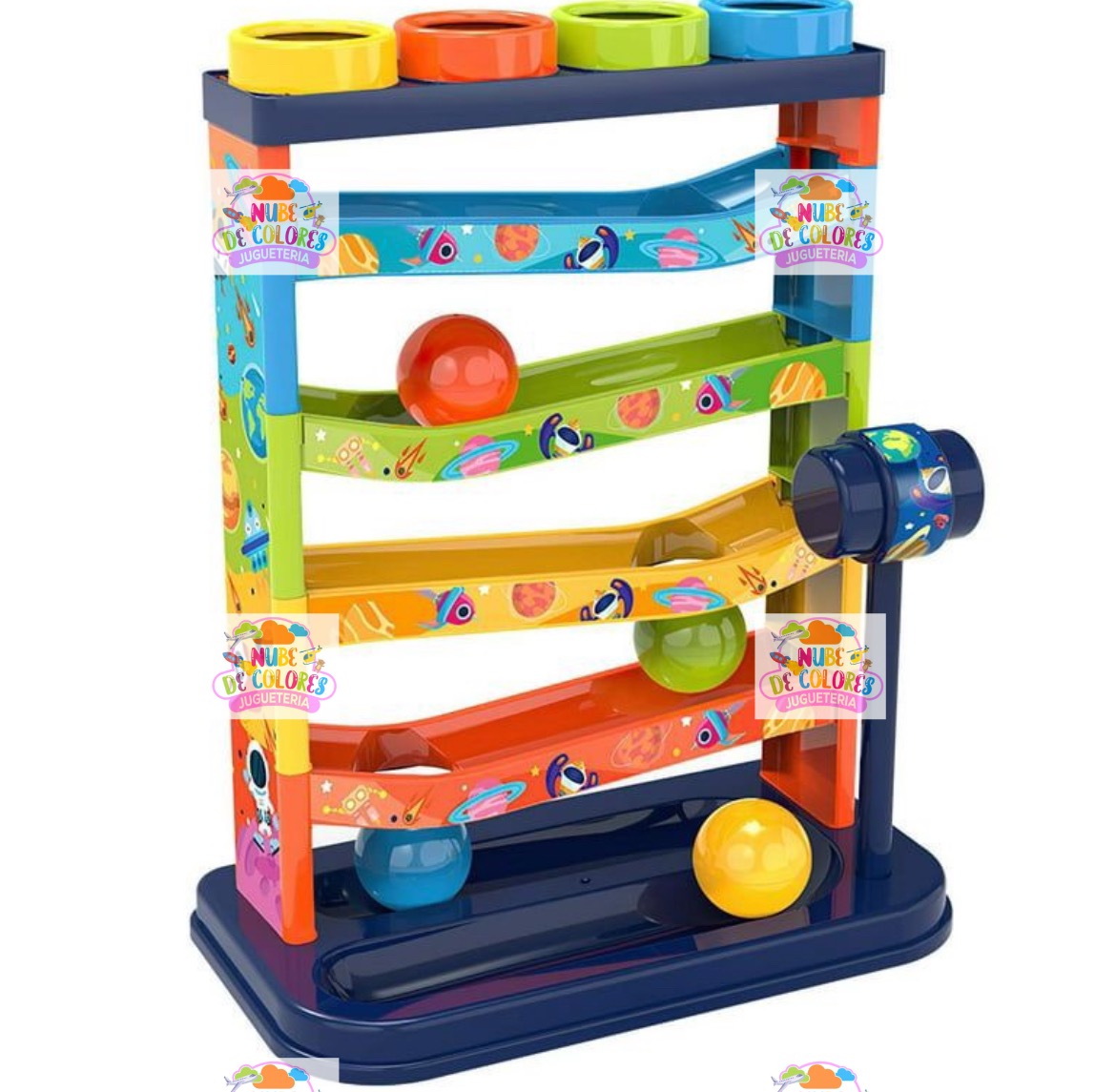 JUEGO POUND & BALL - TORRE DE LABERINTO PELOTAS