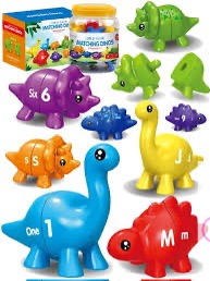 DINOSAURIO ENCAJES - ABC - COLORES - Imagen 2