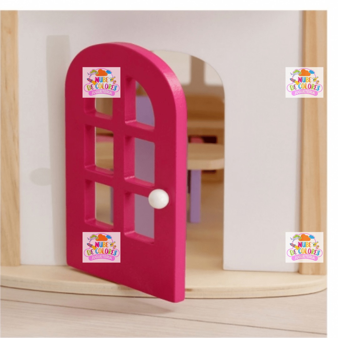 CASA MUÑECAS MADERA - Imagen 3