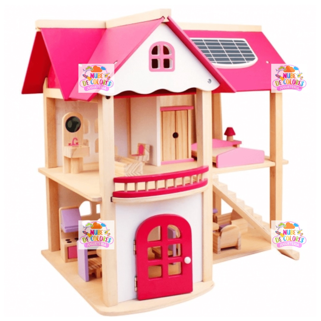 CASA MUÑECAS MADERA - Imagen 6