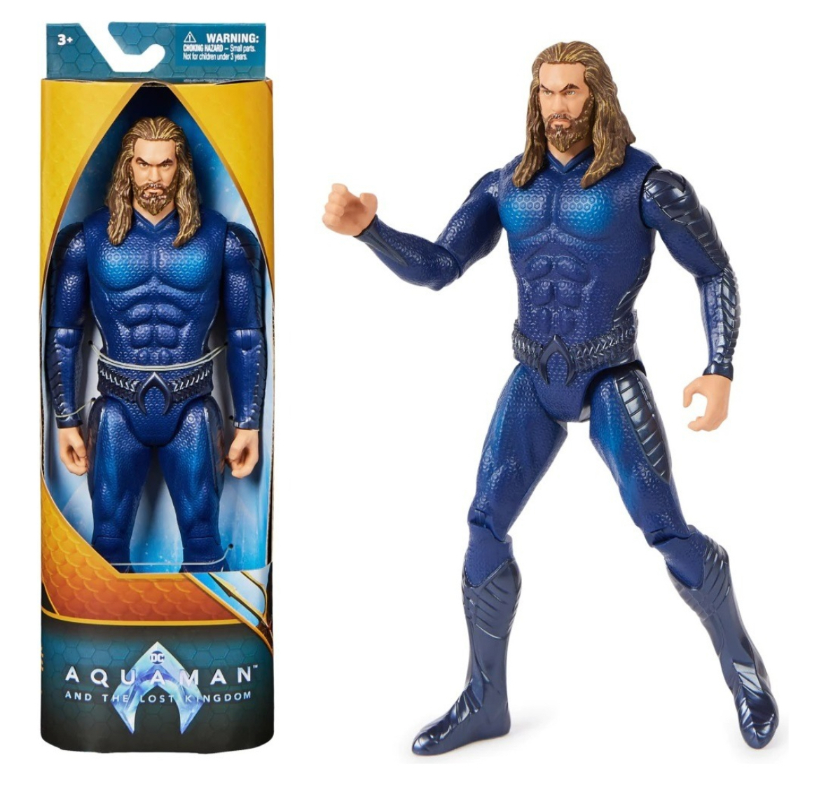 AQUAMAN AZUL 30 CMS DC