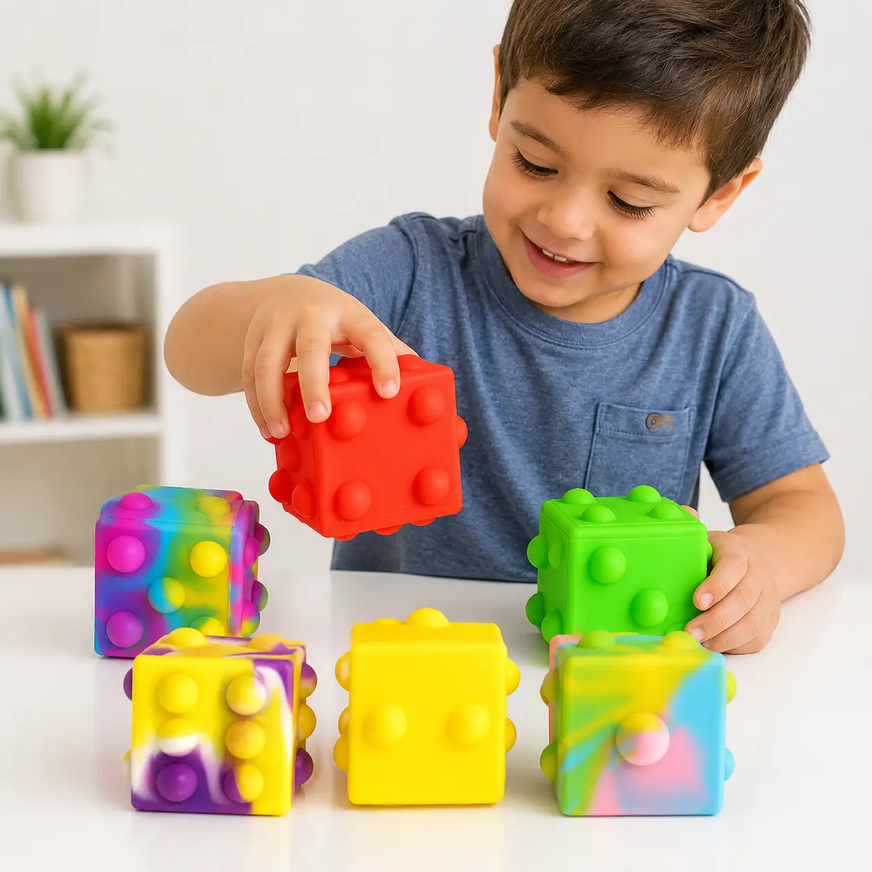 CUBO SENSORIAL POP IT - Imagen 2
