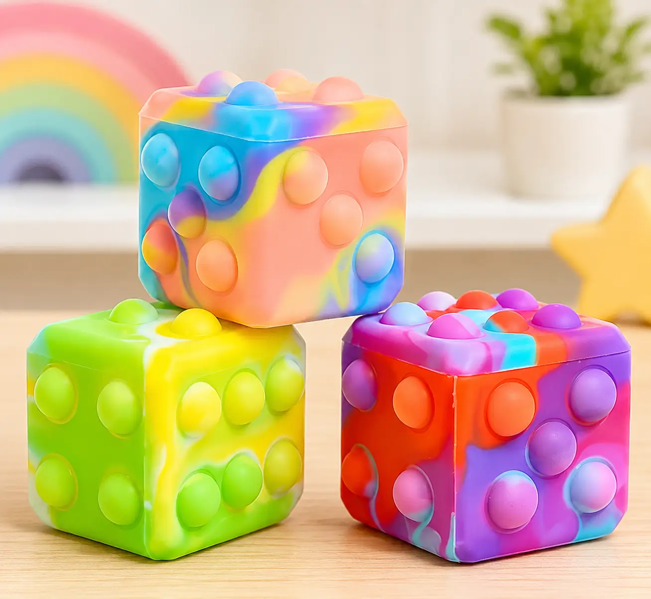 CUBO SENSORIAL POP IT