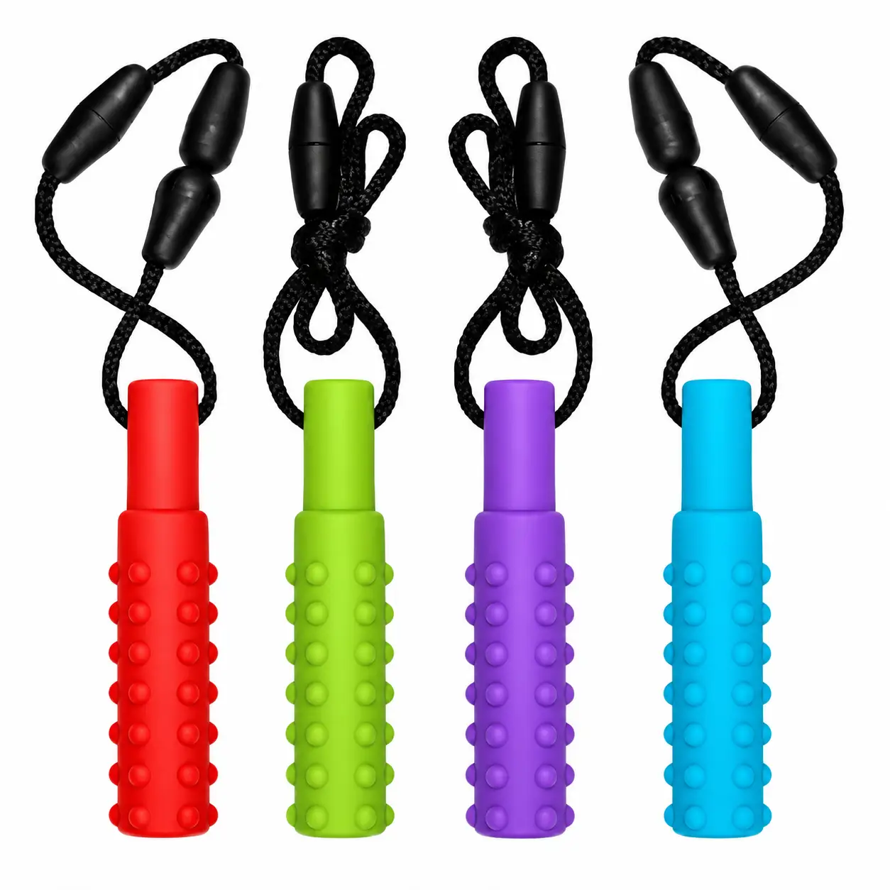 COLLAR MORDEDOR SENSORIAL TUBULAR TEXTURIZADO - Imagen 2