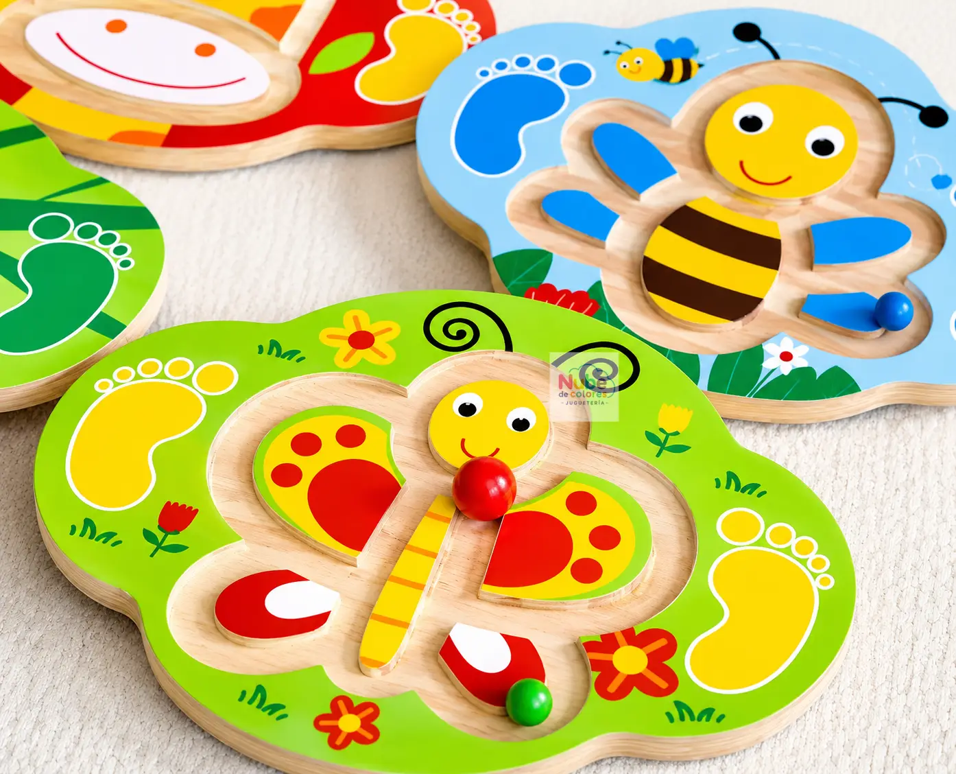 TABLA EQUILIBRIO SENSORIAL MADERA MONTESSORI - Imagen 5