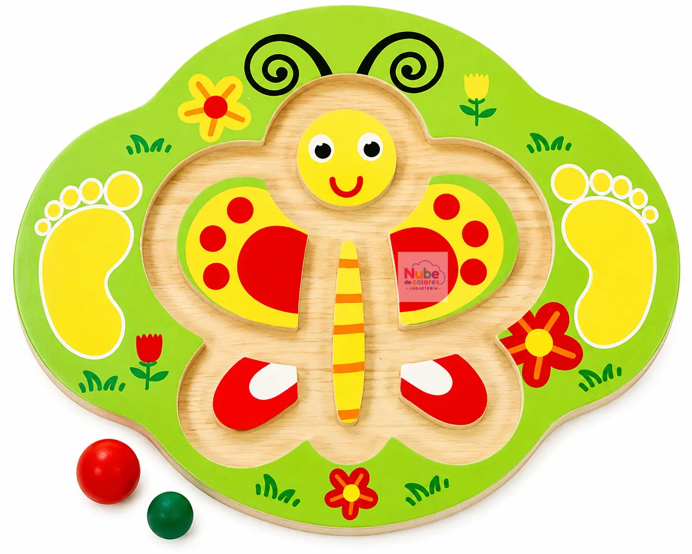 TABLA EQUILIBRIO SENSORIAL MADERA MONTESSORI - Imagen 4