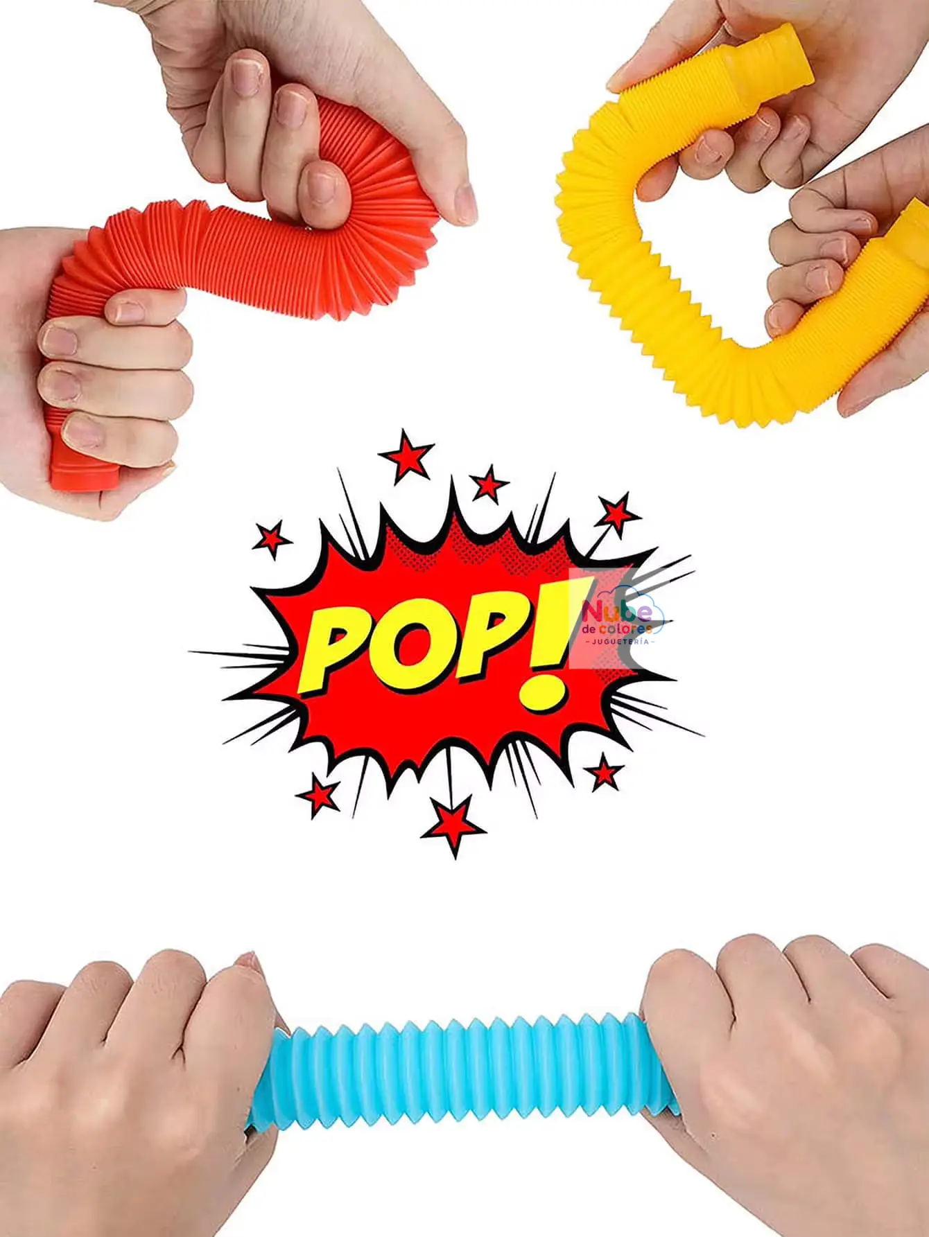 TUBOS SENSORIALES POP CONECTABLE (12u) - Imagen 5