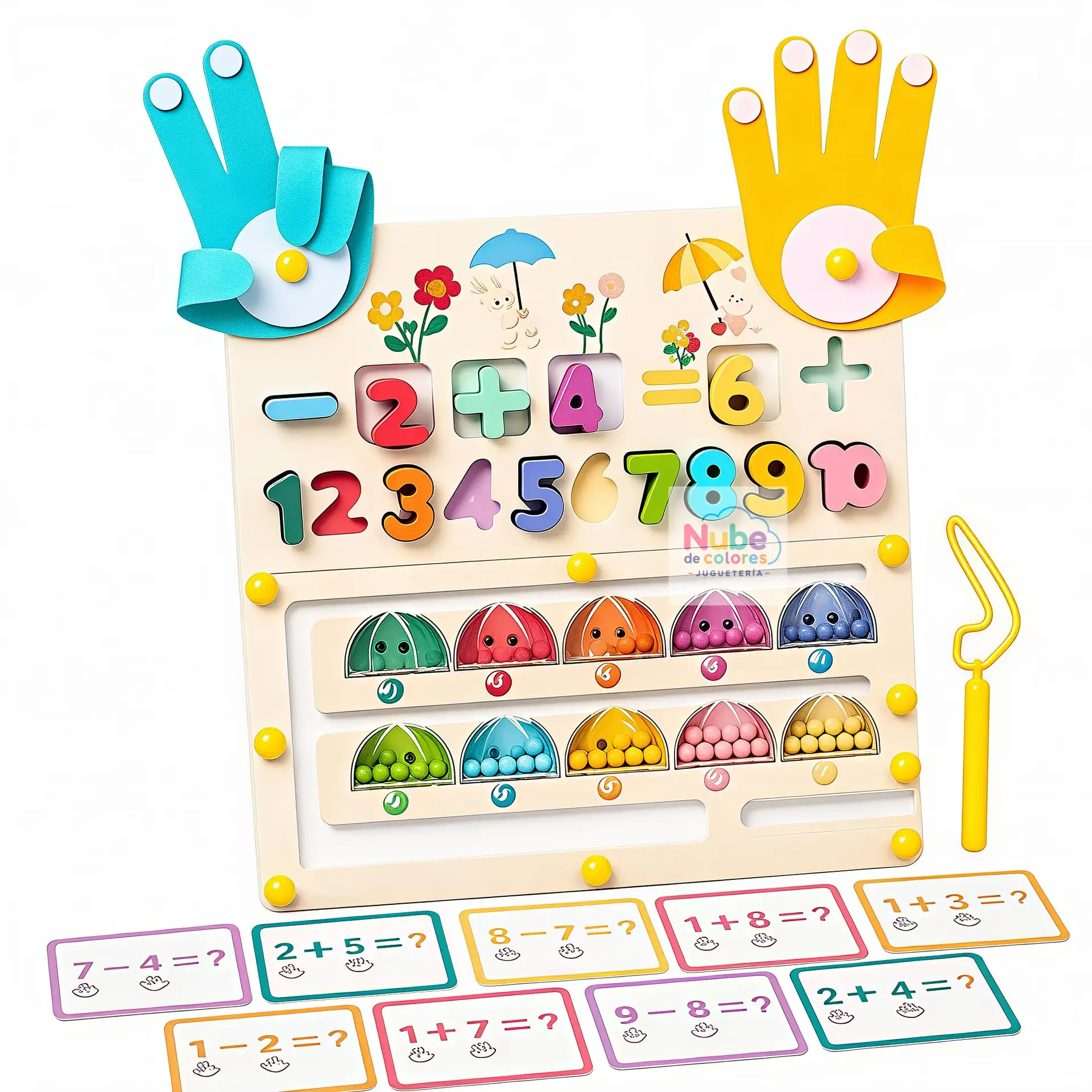 TABLERO MATEMÁTICO MONTESSORI