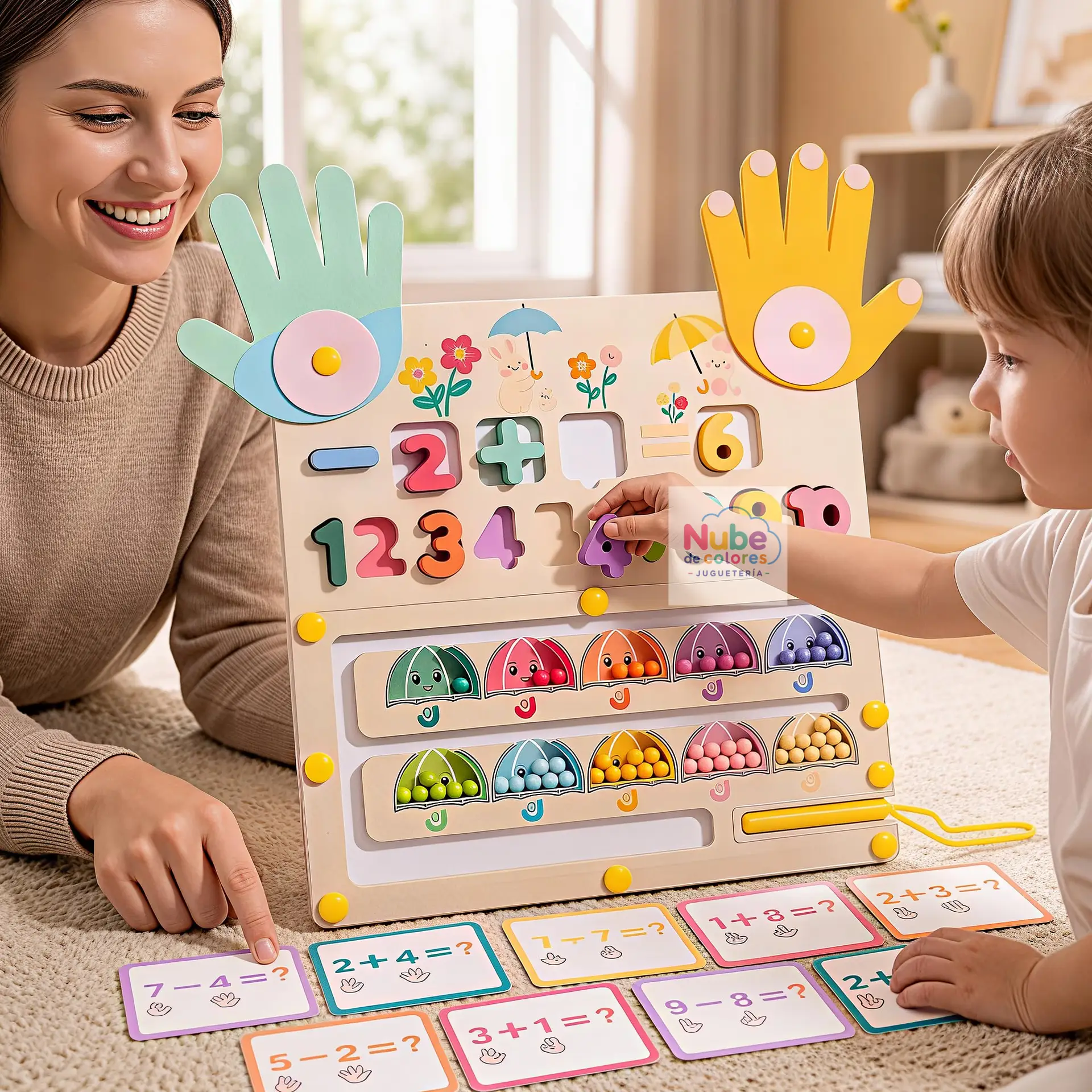 TABLERO MATEMÁTICO MONTESSORI - Imagen 2