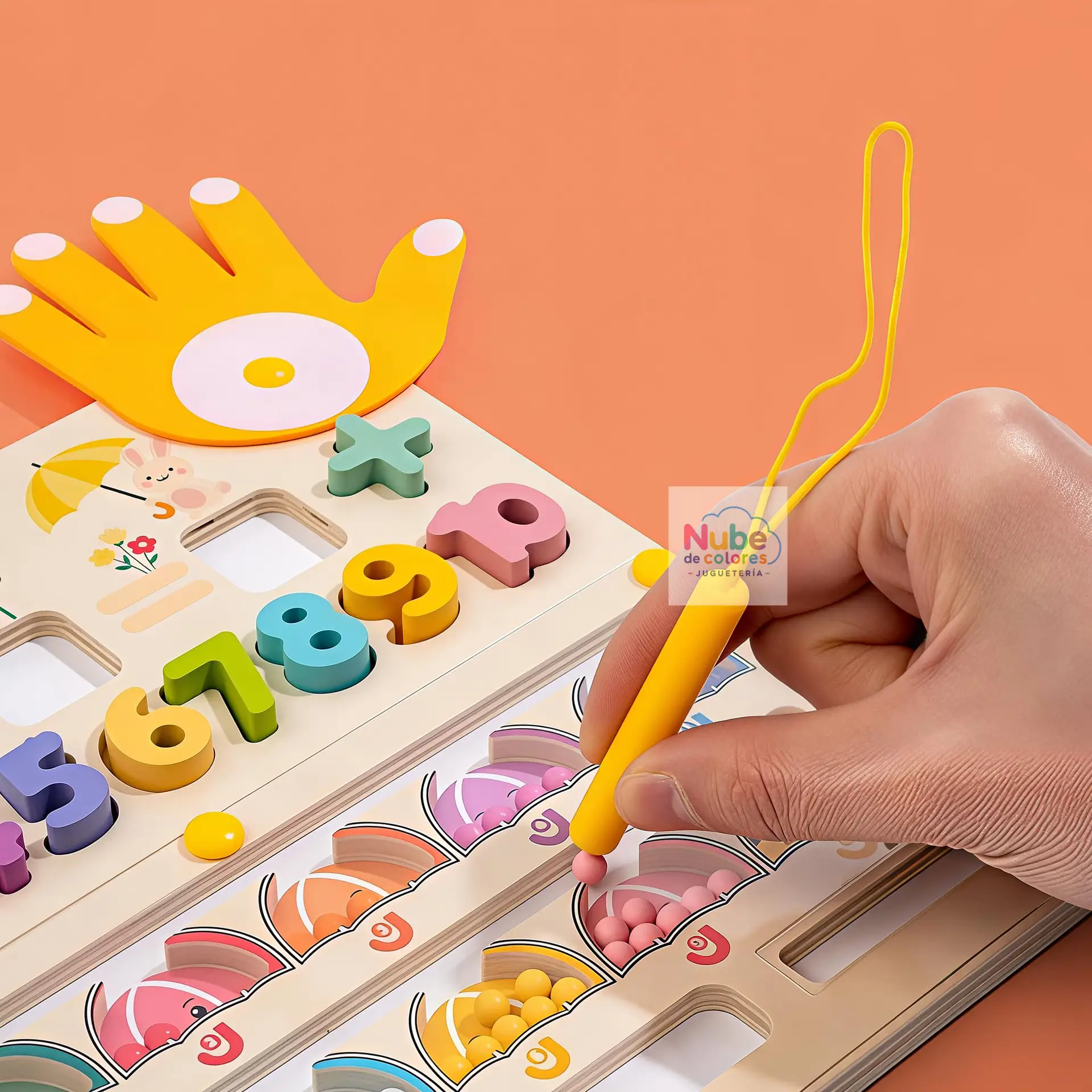 TABLERO MATEMÁTICO MONTESSORI - Imagen 3