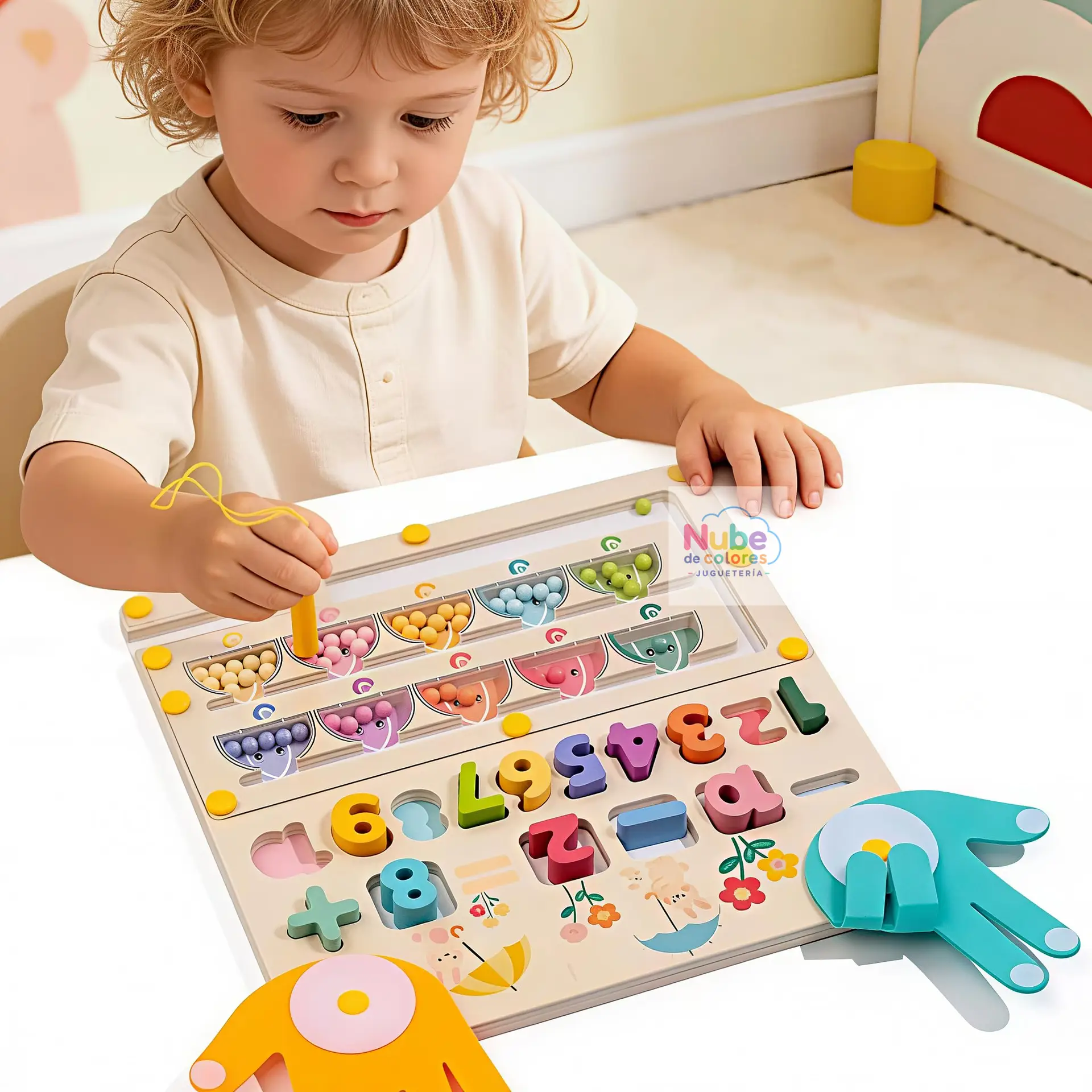 TABLERO MATEMÁTICO MONTESSORI - Imagen 5