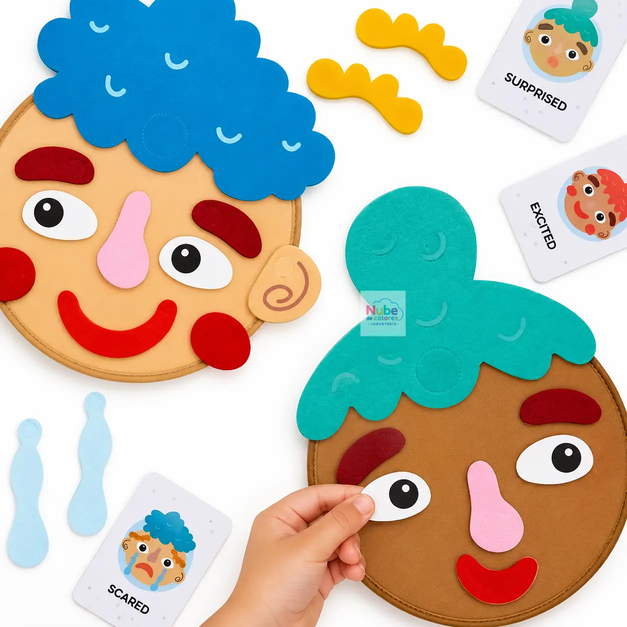 KIT DE EXPRESIONES Y EMOCIONES - Imagen 2