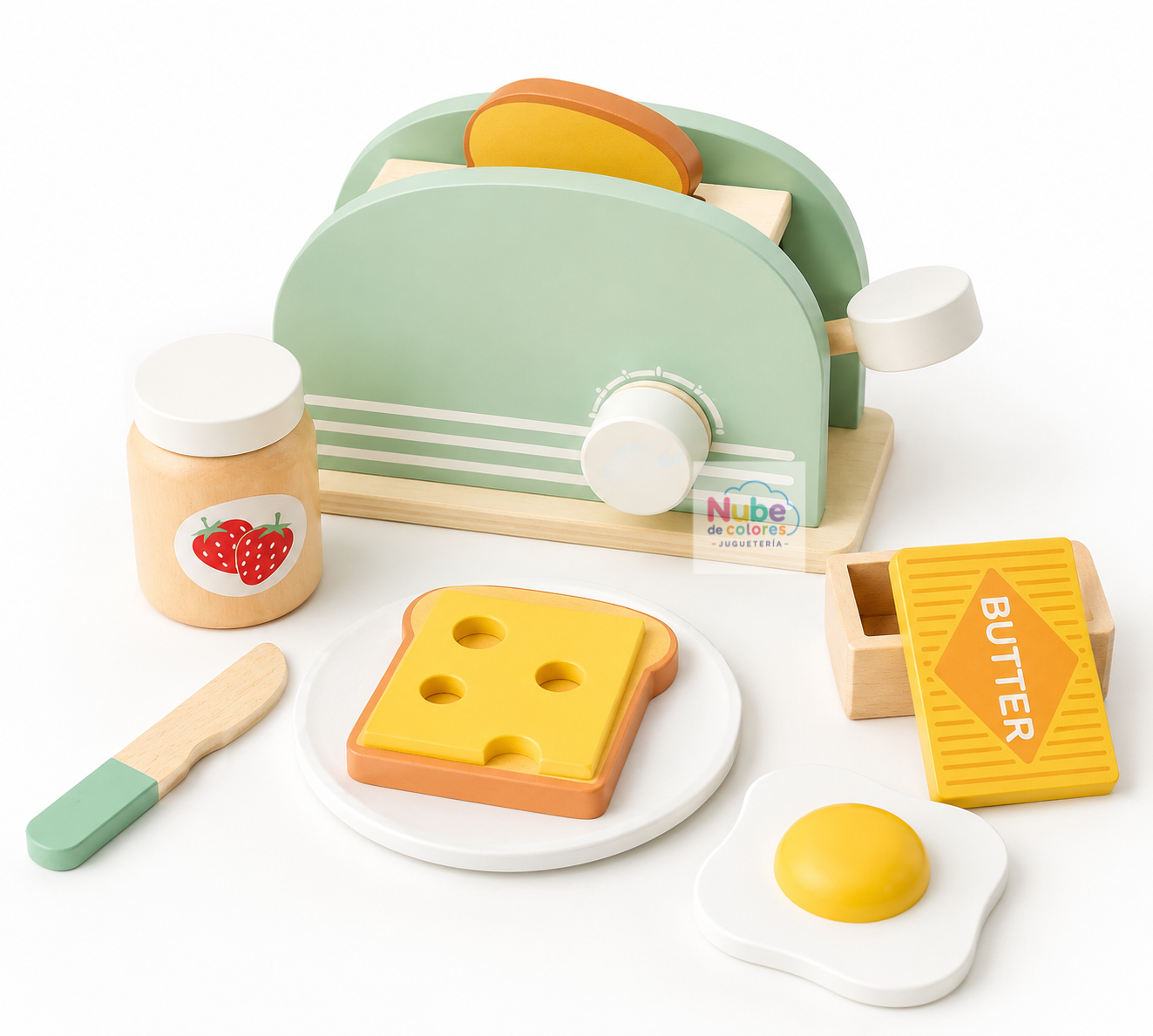 SET TOSTADOR MADERA